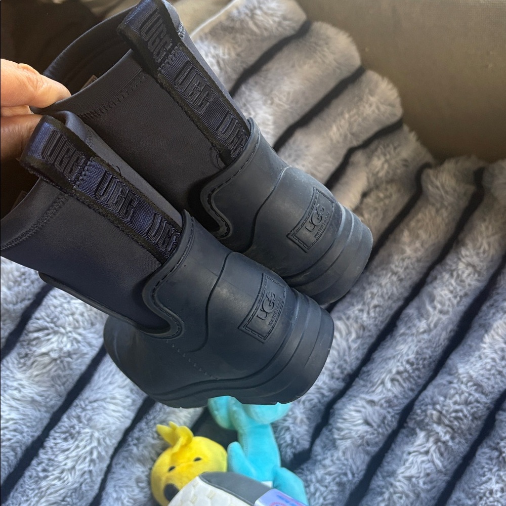 UGG Midnight Black Ankle Boots